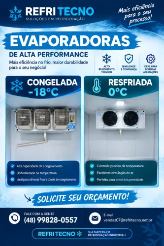 EVAPORADOR - PERFIL - PEQUENO/ MEDIO / ALTO