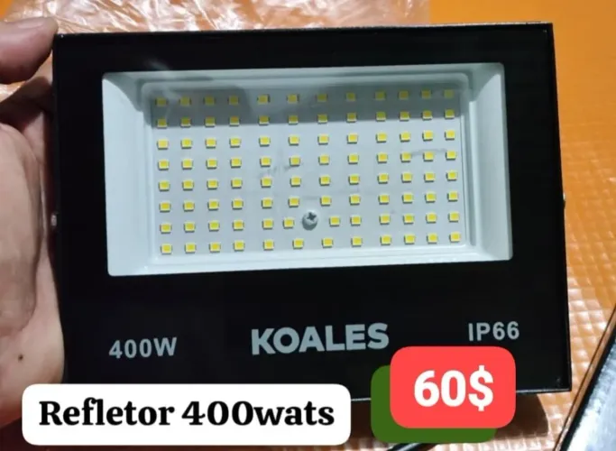 Refletore led 400 wats luz branca 