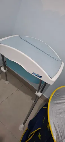 Banheira com trocador