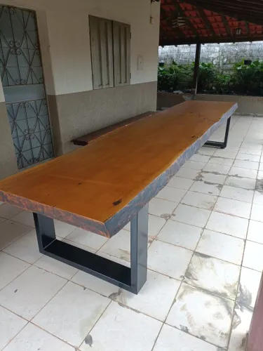 Mesa rústica