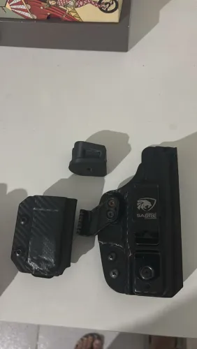 Velado kydex Em fibra de carbono g2c, g3c (marcada Sabre)