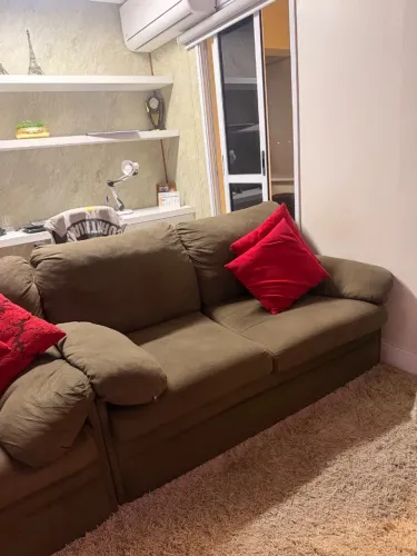 SOFÁ CAMA MARCA HERVAL (CAMA DE CASAl)