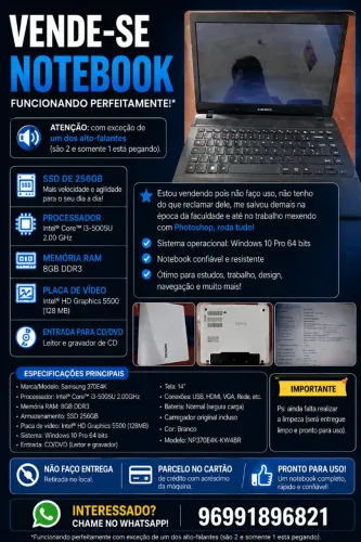 Notebook Samsung Active book 3