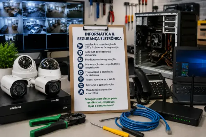 Informática e Segurança Eletrônica