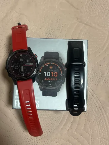 Relógio Garmim fenix7s solar 