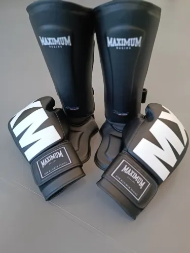 Kit Muay Thai e kickboxing, Máximum. Veja a descrição
