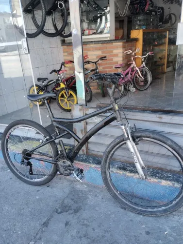 Bike aro 26, rodas aero e 21 marchas !!