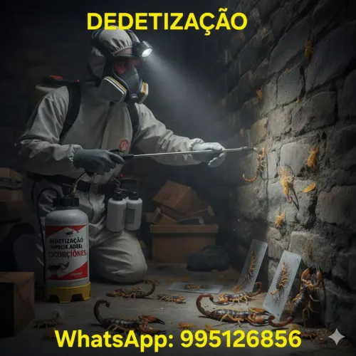 Dedetiza, produtos excelentes.