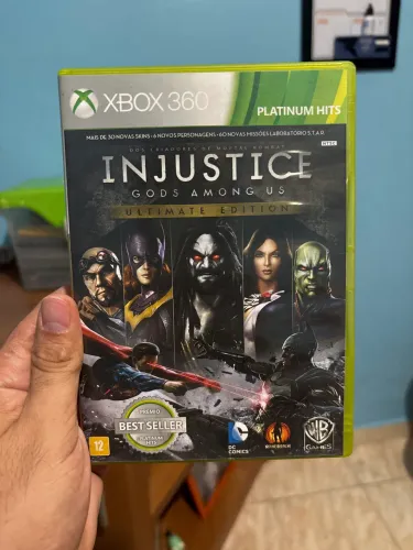 Jogo XBOX 360 - injustice gods among us