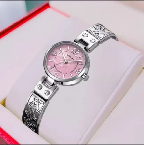 RELÓGIO FEMININO DE AÇO INOX.