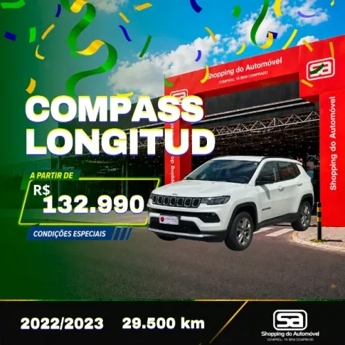 Jeep Compass Long. T270 1.3 TB 4X2 Flex AUT 2023