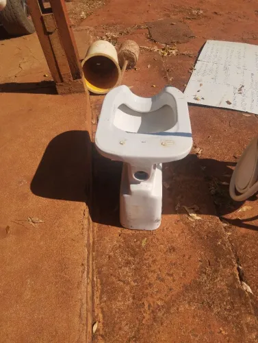 Vaso sanitário para cadeirantes