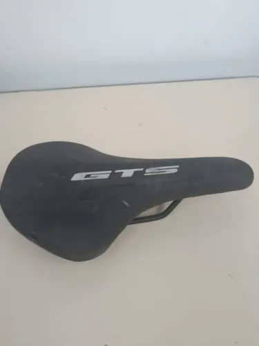 Selim Banco Gts Preto Para Bicicleta Mtb Mountain Bike