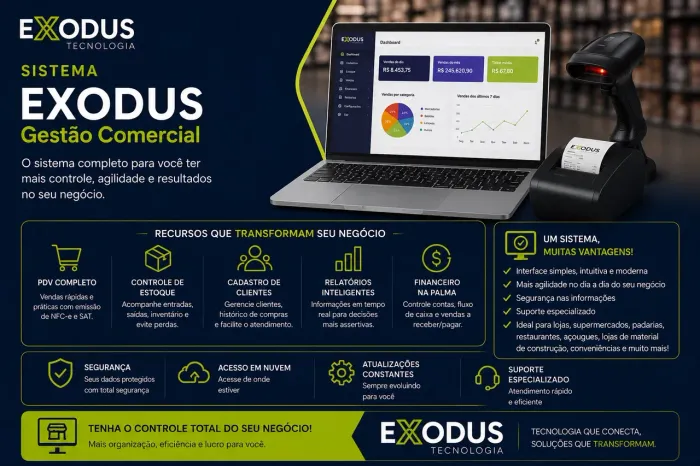 Sistema de gestão - automação comercial