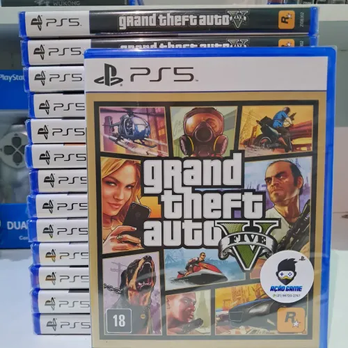 GTA 5 - PS5 ( LACRADO/ GARANTIA)