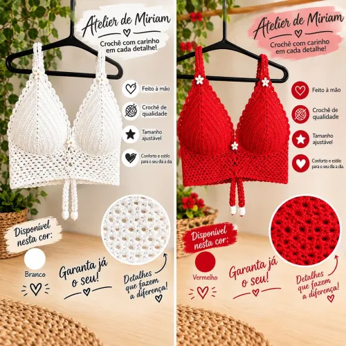 Roupas em croche