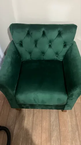 Poltrona verde musgo 