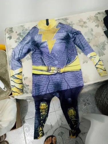 Cosplay do Adão negro DC comics