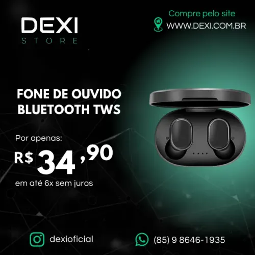 FONE DE OUVIDO BLUETOOTH TWS