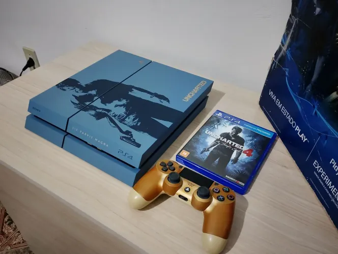 PS4 - edição limitada uncharted!
