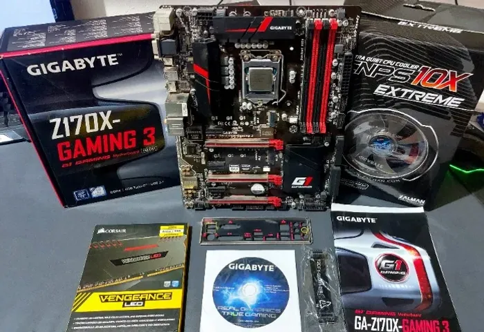 Pc Gamer (Kit upgrade) I7-6700k + Z170x Gaming 3 + 16 Gb Ddr4 (2x8) (Usado)