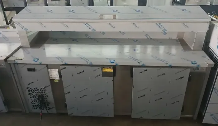BALCÃO ENCOSTO PORTA CONDIMENTADORA 2M NOVO