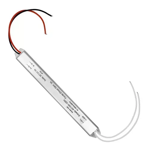 Fonte Slim Driver Para Perfil Fita De Led 12v 3a 36w