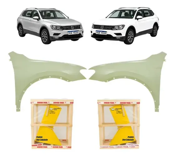 Par Paralama Vw Tiguan Allspace 2018 19 20 2021
