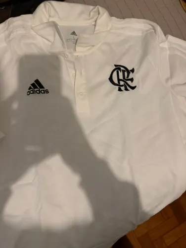 Camisa Flamengo Polo G Adidas Branca Zero Nunca Usada Original