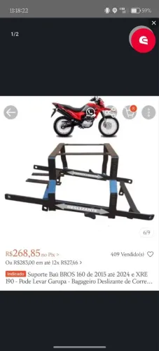 Suporte para Baú 