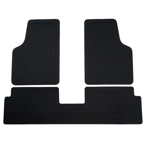 Tapete 3 PEÇAS Automotivo Universal Borracha Marcas Todos Modelos Para Carro
