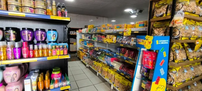 Supermercado a venda funcionando 