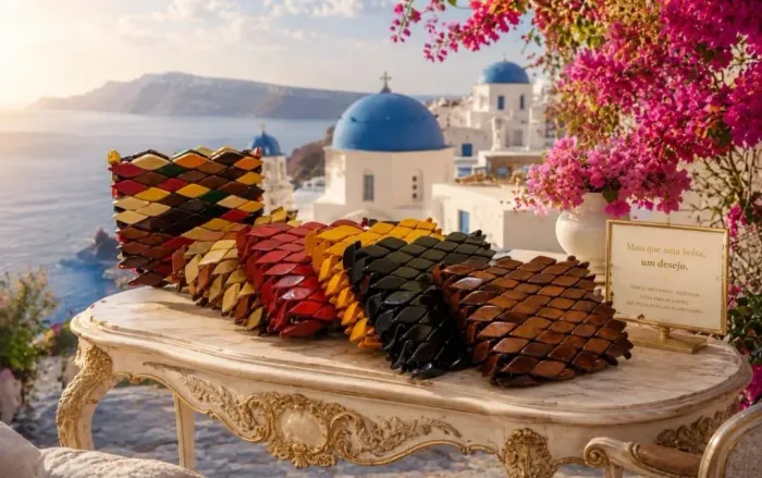 Carteiras e bolsas de madeira chiche e casual