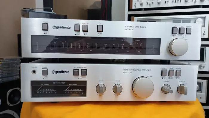 Kit amplificador + Tuner gradiente. leiam na descrição