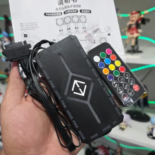 Controladora para Fans Argb 5v de 3 pinos (!.!!) + PWM, Ventoinha, Pc Gamer, Gabinete RGB