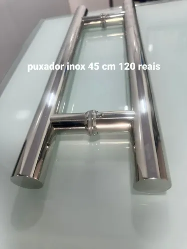 Puxador de inox