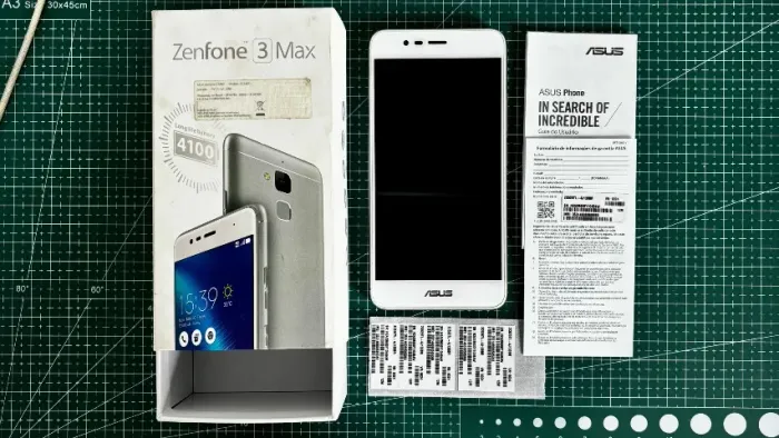 Zenfone 3 Max - Carcaça e Tela Impecáveis (Na Caixa / Para Peças)