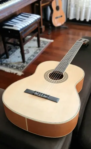 Violão TAGIMA MW10 com Cordas Novas de Nylon e Regulado