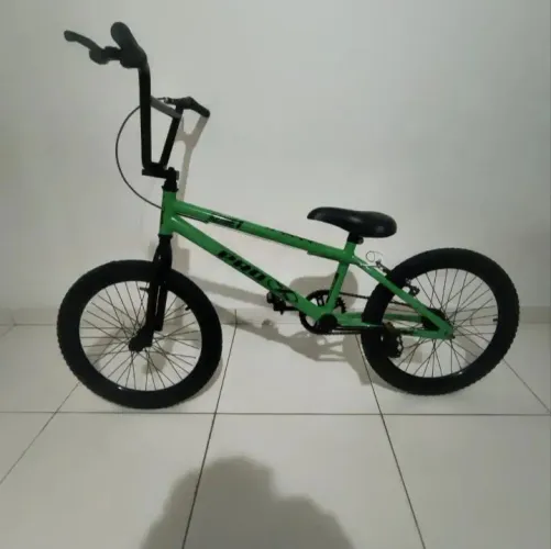 Bicicleta BMX Pro-X Série 1 Aro 20 - Verde Neon (Impecável)