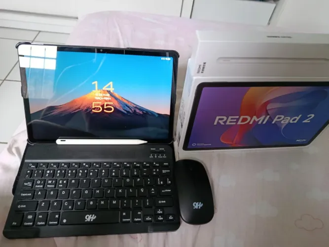 REDMI PAD 2 256gb + COM CANETA ORIGINAL + ACESSÓRIOS!