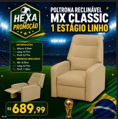 Poltrona Reclinável