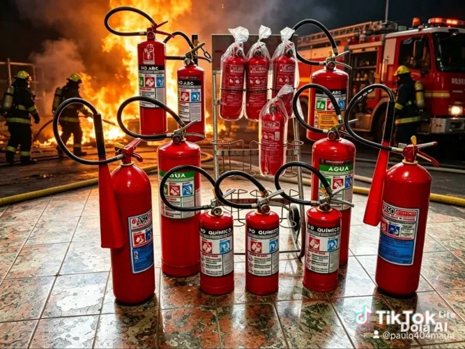 Venda e manutenção em sistema de incêndio