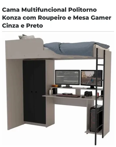 Vendo cama multifuncional ideal para seu filho