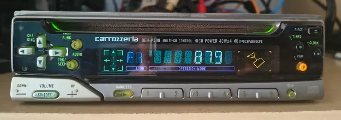 Cd player Pioneer carrozzeria deh p500