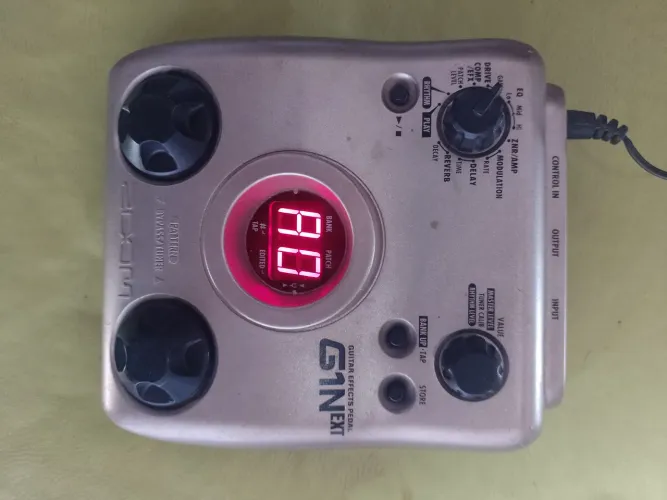 Pedaleira para guitarra 