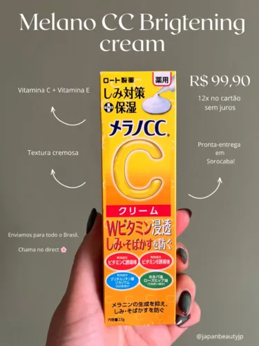Melano CC Brigtening cream