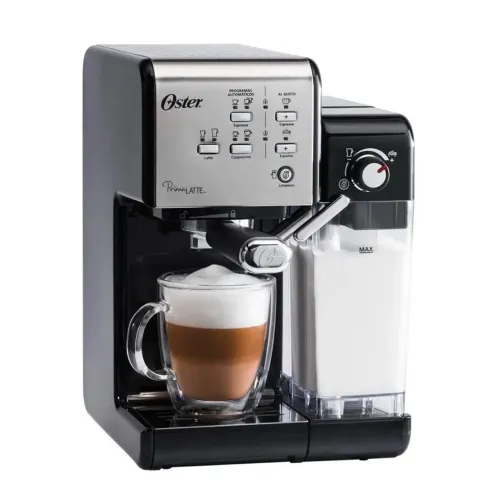 Cafeteira Expresso PrimaLatte Preta Oster