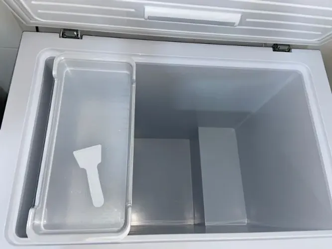 Freezer Horizontal Electrolux Cycle Defrost 199L com função Turbo Freezer Uma Porta Bivolt
