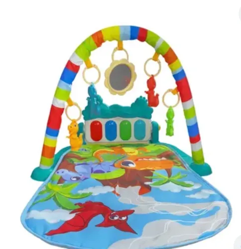 Tapete de Atividades Para Bebê Piano Funny Dino Maxi Baby