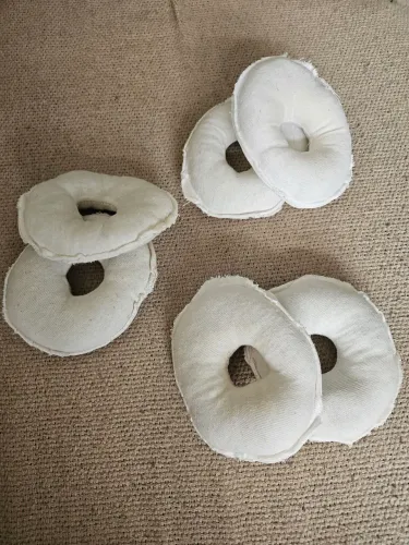 Rosquinha para seio - amamentação